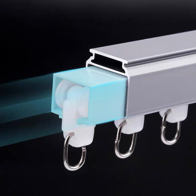 Zhongshan Lianshui Textile Co., Ltd. wholesale factory price ceiling mounted stainless steel curtain rail track for household