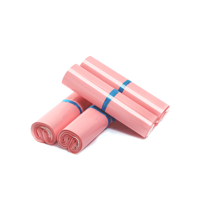 Biodegradable Packaging Mailers Compostable Shipping Courier Mail Envelope Pink Business Poly Postage Bags Custom Logo
