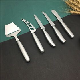Wholesale kitchen gadgets cheese slicer cutter kitchen accessories stainless steel cheese knife set