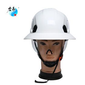 ppe fall protection equipment personal rescue engineering ce en397 abs china specification white safety helmet