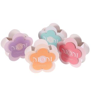 Wholesale paper cardboard flower shape preserved rose mom flower gift carrier packaging box for valentine's day mother's day