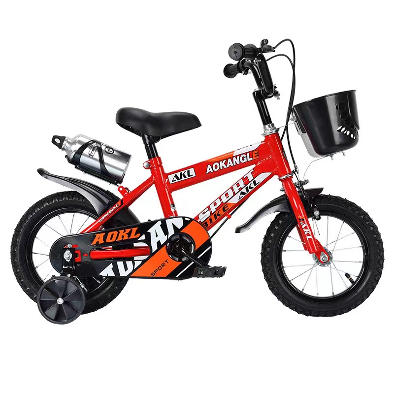 Hebei Tiankai Import And Export Trading Co., Ltd. Kids Bicycle 3-8 Years Old Children Walker Bike 12 Inch Riding Bicycle With Auxiliary Wheel Height Adjustable Kids Bicycle Bike