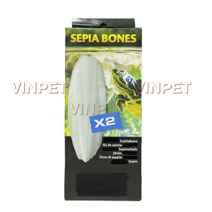 2 PCS LARGE 3XL DRIED CUTTLEFISH BONE IN FULL COLOR BOX FOR REPTILES/ TORTOISE SNAILS DRY PET FOOD PET SUPPLIES MADE IN VIETNAM