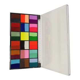 Promotional products 18 colors split cakes private label makeup pigment eyeshadow face and body painting palette