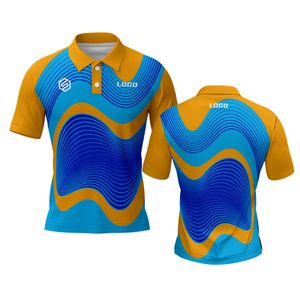 Personalised Work Polo Shirt Logo Customized Men's Workwear Uniform Polo Shirt