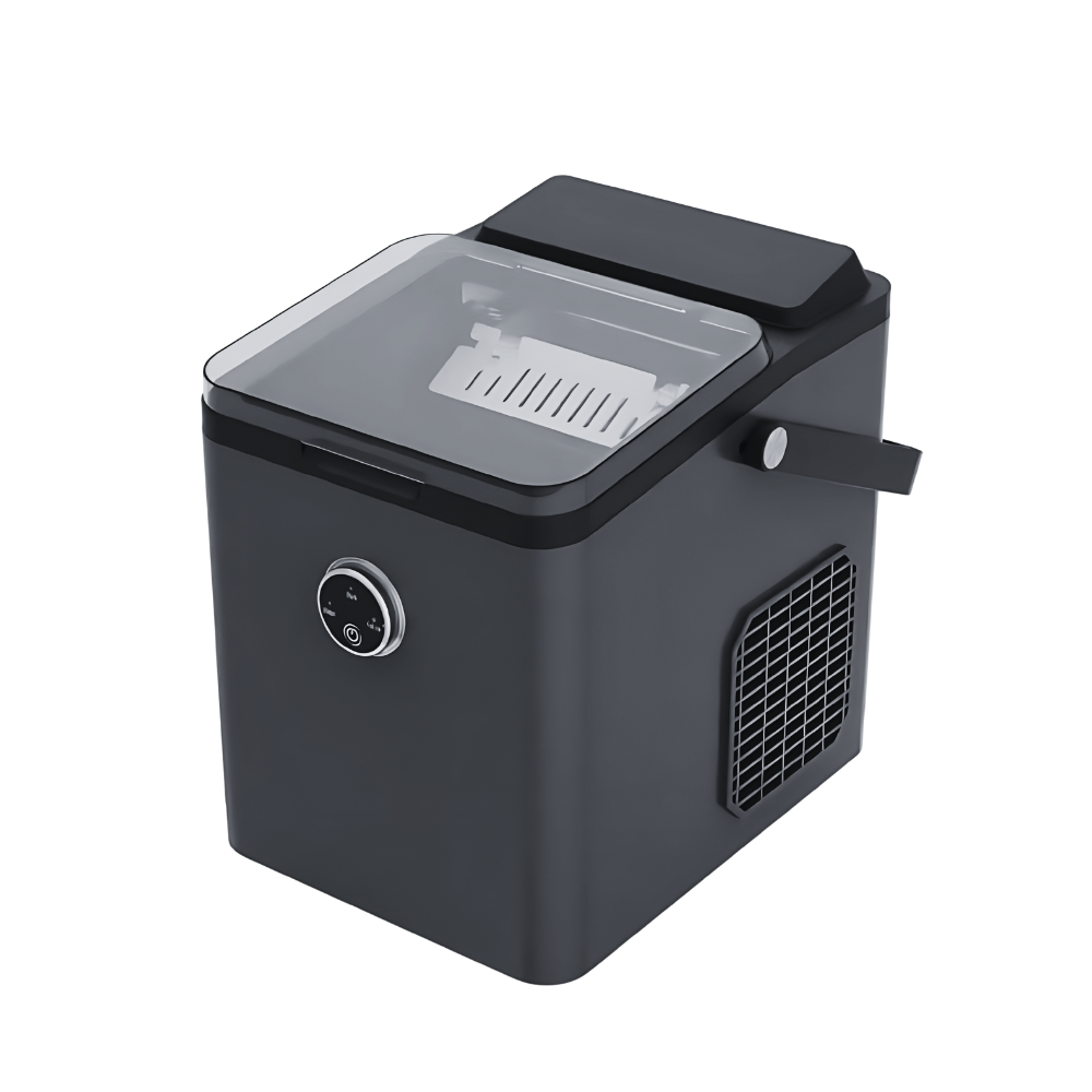 Guangdong Delong Electrical Technology Co., Ltd. Automatic 12kg Household Portable Ice Maker 2 Size Ice Cubes Self-cleaning Ice Making Machine Home Use Party Electric Plastic