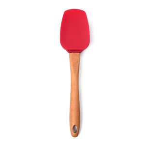 Gemhye Gemhye Best Seller Silicone Spatula Cream Spatula Baking & Pastry Tools Red Spatula With Wooden Handle