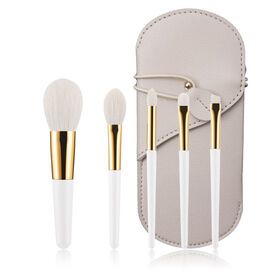 Private  Mini Travel Makeup Brushes Set Professional Face Eyebrow Eye Shadow Powder Cosmetics Brushes Beauty Tools for Makeup