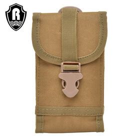 Outdoor Waterproof Hunting Pouch Camo Waist Holster with Belt Clip 1000D Nylon Touch Duty for phone