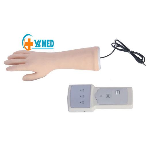 Advanced electronic arm venipuncture training model Arm injection operation practice model with alarm device