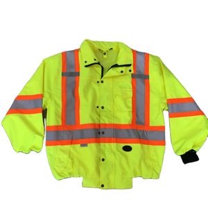 Customized High Visibility  Reflective Safety Jackets Work Safety Jacket