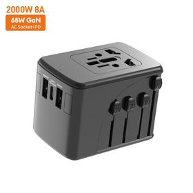 Universal International Travel Power Adapter W/Smart High Speed 4xUSB Wall Charger EU Adapter Worldwide AC Outlet Plugs Adapters