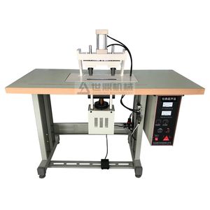 Ultrasonic nonwoven bag making machine