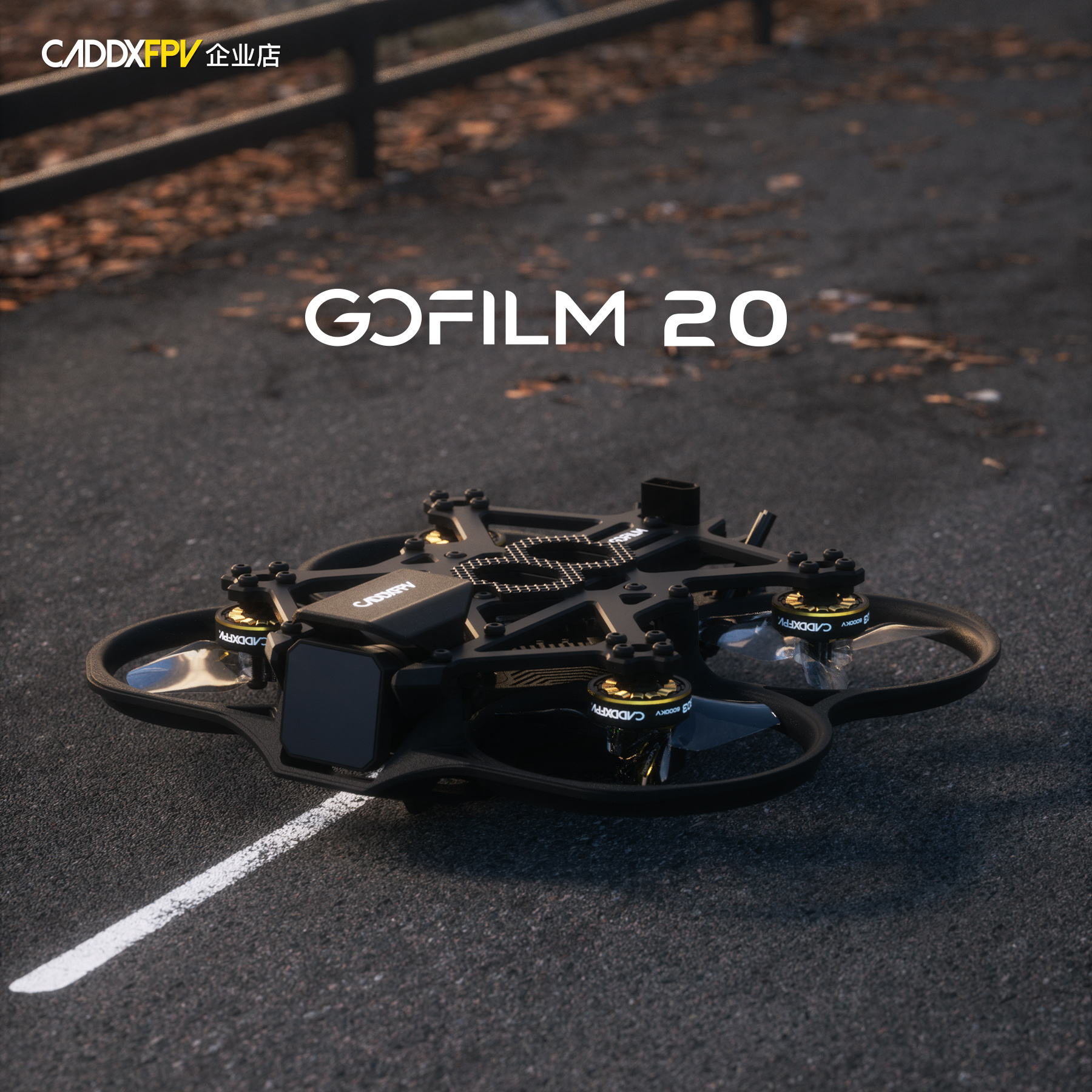 Airwall HK Technology Co., Limited CADDXFPV Gofilm 20 Indoor and outdoor racing 2 Inch light small Starlight night vision HD FPV Crossing machine