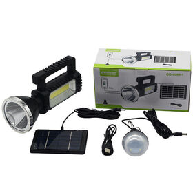 Mini Solar Panel Light Station Radio Lighting Generator Home Portable Solar Power Energy System