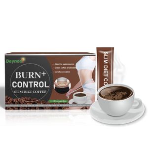 Winstown Burn Control Slim Diet Coffee China herbs Private Label Burn tummy instant coffee slimming green coffee