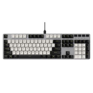 Full Size 108 Keys Red Switch Mechanical Keyboard Teclado Gamer Computer Office Teclado Gamer Wired Ergonomic Gaming Keyboards