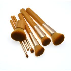 Full Face Professional Vegan Makeup Brush Gift Set | Apply Foundation, Blush, Bronzer, Eyeshadow & More