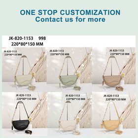 BSCI authority factory custom women's brand crossbody bag lady design elegant handbag vegan PU leather shoulder bag for women