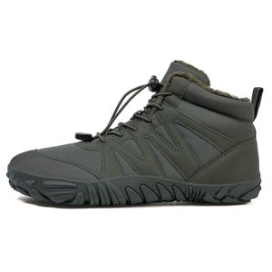 Winter Fur Breathable Hiking Shoes 35-47 Men Sneakers Outdoor Waterproof Trekking Mountain Climbing Sports Shoes Snow Boots