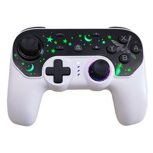Wireless Hall Trigger Game Controller Hall Joystick RGB Lightening Gamepad Joypad for Switch iOS Android PC Game Console