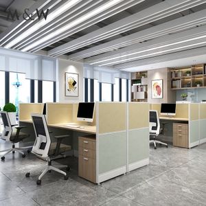New Design Cubicle Desk Cubical Workstation Call Center Partition Size Table Office Furniture