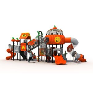 Hot Sale Plastic Fun Outdoor Playground Equipment Commercial Amusement Park Equipment for Kids