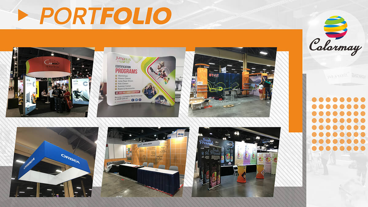 Colormay Manufacture (Suzhou) Co., Ltd. Trade Show Booth