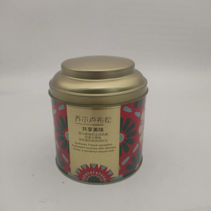 Manufacturers Custom Size and Printing Food Grade Aluminum Metal Packaging Tin Box