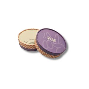 Eco Friendly Tableware Gift Box Packaging Custom Logo Large Round Paper Cylinder Hard Tube Box