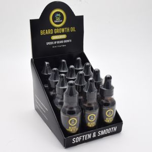 New design Custom Logo Beard Growth Oil Kit Natural Organic Beard Growth Oil