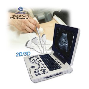 LANNX uRason CX10 Factory supply Laptop Color Doppler ultrasound machine PW ultrasound scanner medical cardiac Ultrasonido