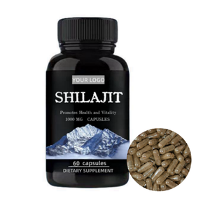 ODM OEM shilajit capsules High quality  Customized shilajit resin paste in bottle shilajit extract capsules