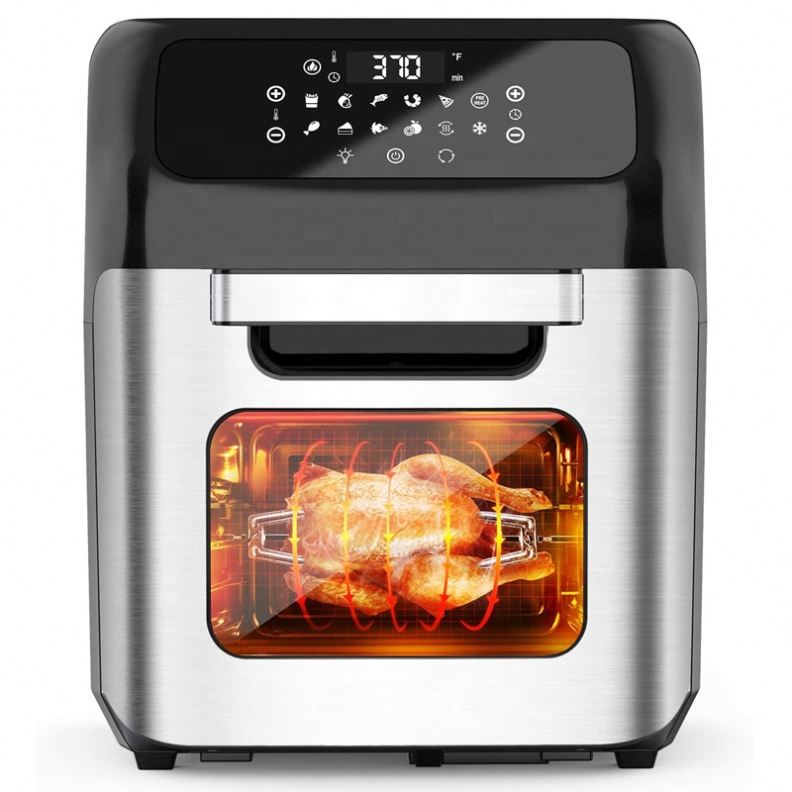 Dongguan Dongyusheng Technology Co., Ltd. Commercial Stainless Steel 12L Electric Digital Air Fryer Oven Multi-function Air Fryer Toaster
