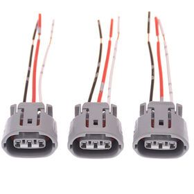 3 pin female Generator Alternator Regulator connectors plug electrical wire cables for EX35 G35 cars 6189-0443 90980-11349