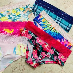 Mixed Leftover Plus Sizes Underwear Seamless Lace Briefs Boyshort Cheap Price Bulk Cotton Panties Lady Apparel Stock Custom Logo