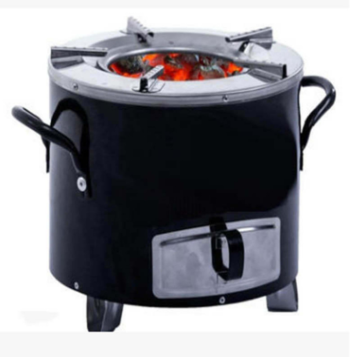 Wuhan Leihong Trading Co., Ltd. Outdoor Stainless steel domestic wood stove Cooking wood stove multifunctional picnic stove
