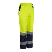 Men's fire retardant reflective safety clothing pants, 300D 98% polyester, 2% carbon oxford