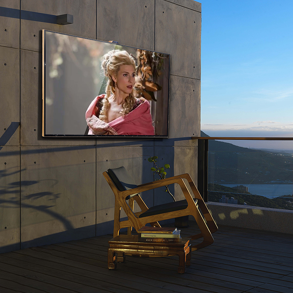 Hot Selling 43" 55" 2000Nit Outdoor Lcd Display Stand Digital Signage Waterproof 4K Outdoor Lcd Display Advertising