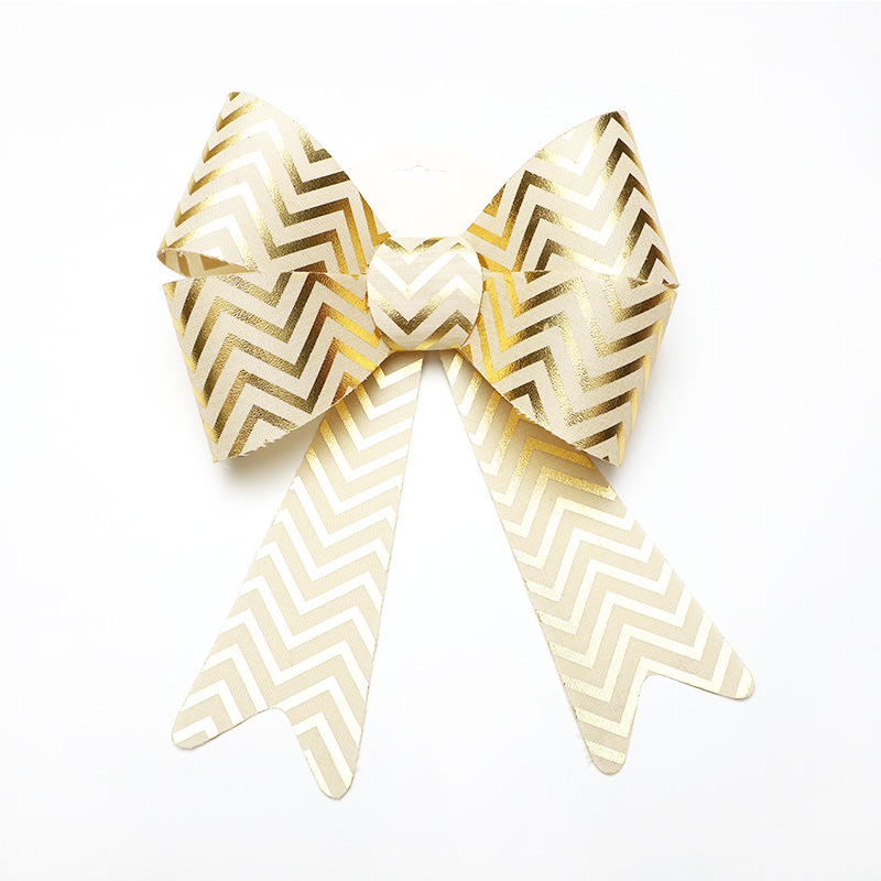 Manufacturer wholesale ribbon bow custom polyester jewelry decoration Christmas crafts gift packaging bow