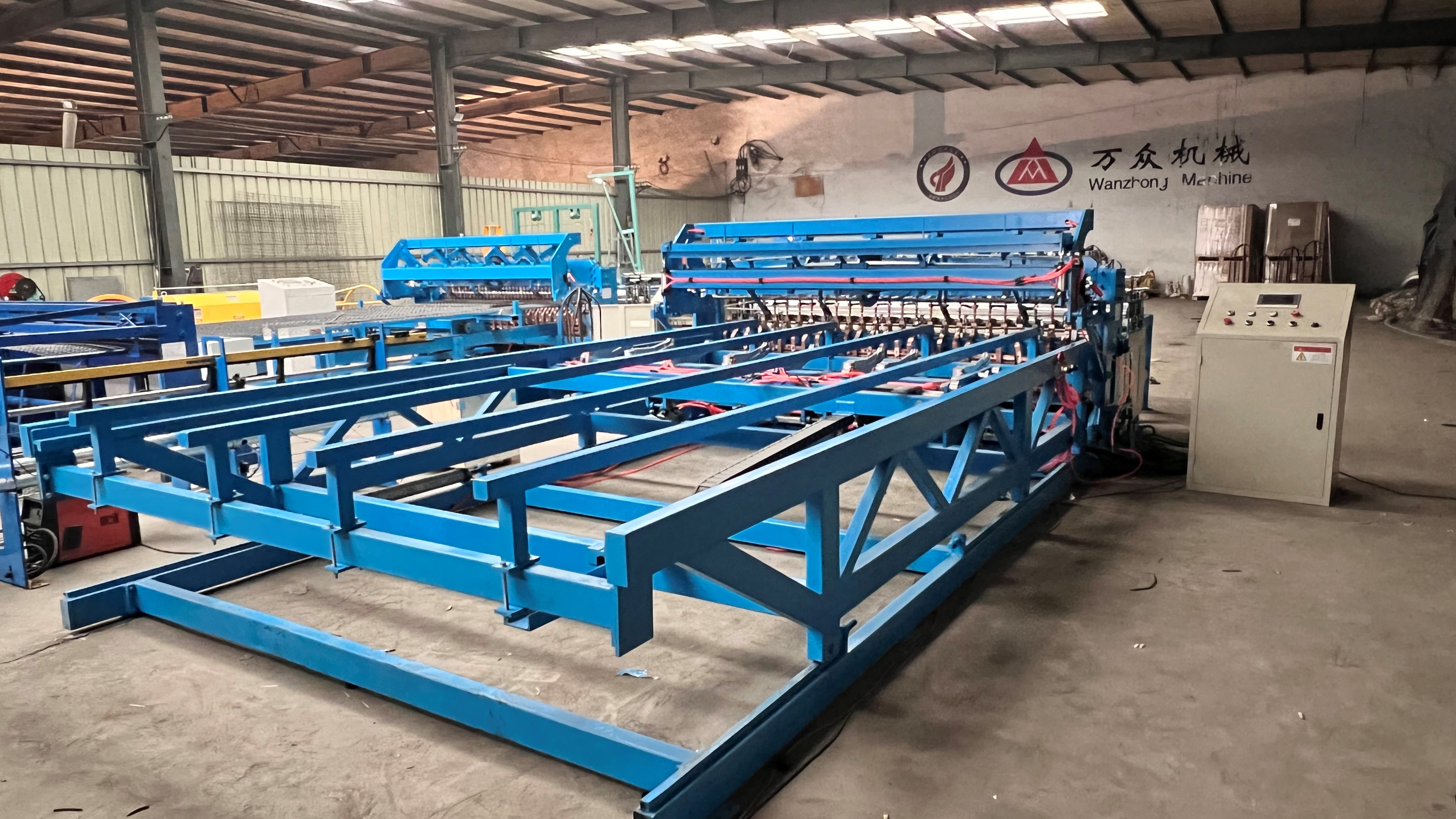 Anping County Wanzhong Wire Mesh Products Co., Ltd. Reinforcing Mesh Welding Machine
