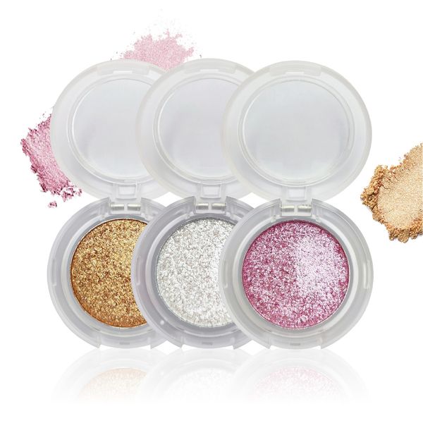 BBC glitter eyes shadows glitter 3d shimmer eyeshadow vegan eyeshadow palette high quality whole sale