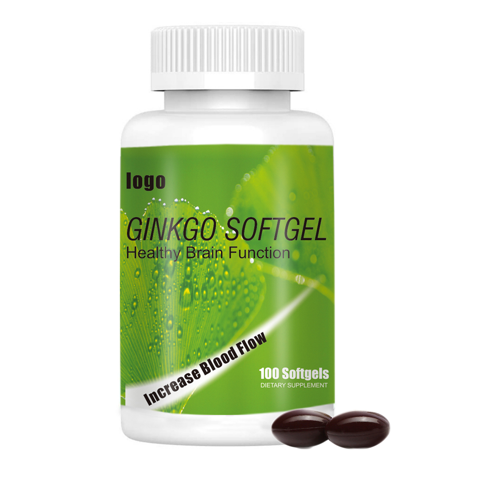 Biochealth OEM Private Label Health Food Supplement Capsules Ginkgo Biloba Capsule