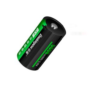 High-Power 9000mWh D-Size Lithium Ion Battery 1.5V Rechargeable USB Fast Charge Li-ion Battery for Toys