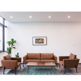 Leather Cover Classic Design Office Sofas