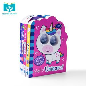 Factory Children Board Book In Different Shape Printing Service