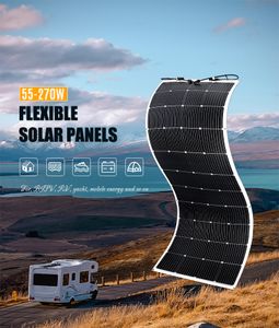 Factory OEM brand  ETFE Flexible solar panel 100W 120W 200W 300W Monocrystalline Silicon Pv for Balcony energy System