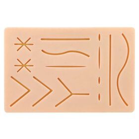 Upgraded Suture Pad for Medical and Vet Students, Refill Suture Practice Pad for Suture Kits, 3 Layers Durable Pad with Pre-Cut
