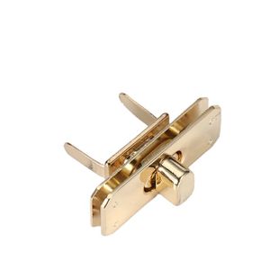 Luggage accessories hardware bag insert lock twist decorative switch turn metal luggage lock