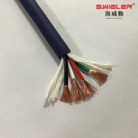 HIFI Speaker Cable Stage Shielded Speaker Wire OFC Pure Copper Flexible Home Theater 2core 2x1.5mm2